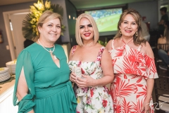 Marize Castelo Branco, Rejane Oliveira e Fátima Gondim