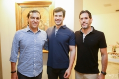 Elano, Lucas e André Nogueira