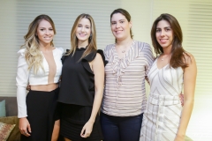 Lídia Bulcão, Lívia e Manoela Nogueira e Lara Pinheiro