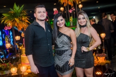 Carlos Patrese, Mileide Mihaile e Camila Soares