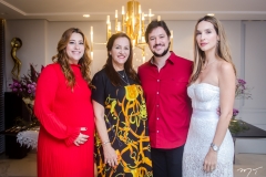 Naiana Becker, Nadya Cabral, João Cabral Filho e Marcela Carvalho