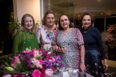 Mõnica Arruda, Aunésia Ayres de Moura, Glaucia Galvão e Marli Miranda