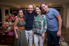 Márcia Távora, Binho, Denise e Sérgio Bezerra