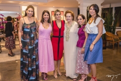 Beatriz Bezerra, Luciana Bezerra, Amanda Távora, Norma Bezerra, Márcia Távora e Mila Bezerra
