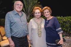 Luiz Marques, Norma Bezerra e Regina Aragão