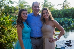 Júlia, Paulo e Camila Vieira