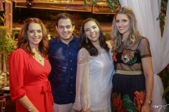 Márcia Andréa, André Vitor e Natalie Pinheiro e Rebeca Leal