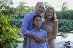 Mateus, Paulo e Camila Vieira