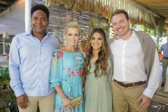 Thalles Roberto, Daniela Campos, Gabriela Rocha e Leandro Moreira