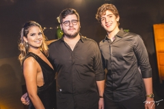 Amanda, Pedro Freitas Neto e João Paulo Freitas