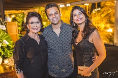Dina Pinheiro, Raul Ribeiro e Yolanda Pinheiro