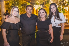 Lara Facundo, Jenário Albuquerque, Márcia e Beatriz Facundo