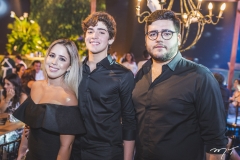 Lara Facundo, João Paulo Freitas e Pedro Freitas Neto