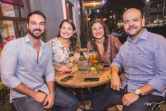 Márcio Guimas, Nathali Picanço, Juliana Freitas e Marcelo Silva Filho