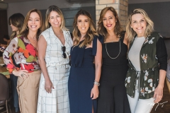 Ana Paula Daud, Jeritza Gurgel, Raquel e Letícia Macedo e Lilian Porto