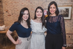 Laura Matos, Lara Dourado e Marina Macedo