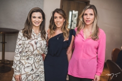 Monalisa Cavalcante, Raquel Machado e Niliane Meira