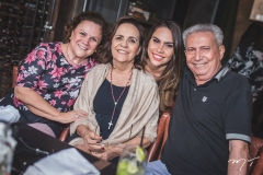Sônia Alencar, Cecília, Rebeca Rios e Abner Peixoto