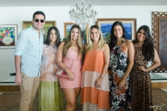 Victor Oliveira, Natália Nogueira, Roberta Fernandes, Daniela de Paula, Paloma Fiuza e Carolina Nogueira