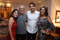 Érika de Castro, Joaquim Markan, Rodrigo de Castro e Silvana Costa Lima