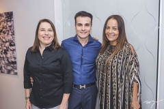 Denise Bezerra, Rodrigo Maia e Gil Santos