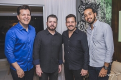 Gustavo Serpa, César Martins, Miguel Dias e Igor Brito