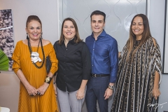 Simone Belan, Denise Bezerra, Rodrigo Maia e Gil Santos
