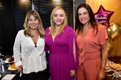Jeritza Gurgel, Sandra Fujita e Ana Virginia Martins