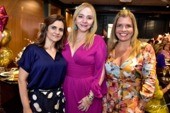 Najla Correia, Sandra Fujita e Silvinha Carneiro