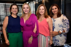 Rejane Porto, Sandra Fujita, Inês Cavalcante e Simone Jereissati