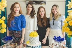 Larissa Furtado, Sarah Philomeno Rolim, Mariah Fujita e Vanessa Câmara
