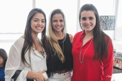 Ticiana Campos, Priscila Brandão e Patrícia Feitosa