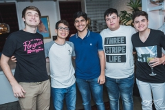 Arthur Sartori, Rodrigo Paiva, Thiago Assunção, Gabriel Pequeno e Raul Rocha