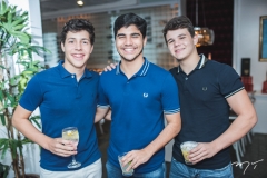 Bruno Oliveira, Thiago Assunção e Edson Queiroz Neto