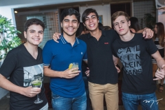 Raul Rocha, Thiago Assunção, Davi Araújo e Paulo Victor