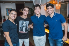 Sérgio Macedo, Isaac Dantas, Bruno Oliveira e Thiago Assunção