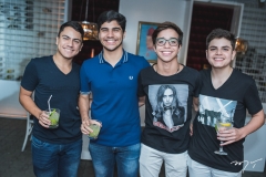 Sérgio Macedo, Thiago Assunção, Isaac Dantas e Raul Rocha
