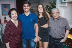 Zuleide Menezes, Thiago e Paula Assunção e Paulo Menezes
