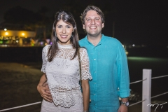 Flávia Laprovitera e Daniel Simões