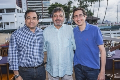 Jardson Cruz, Totonho Laprovitera e Roberto Vitor