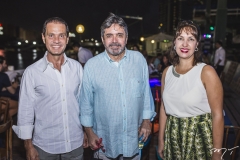 Marcelo Gentil, Totonho Laprovitera e Verônica Gentil