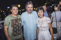 Ricardo Ellery, Totonho Laprovitera e Cláudia Noronha