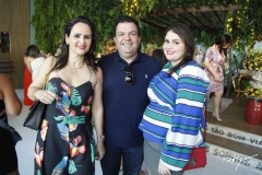 Adriana Miranda, Fernando Férrer e Priscila Férrer