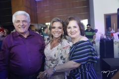 Deusmar Queirós, Vanessa Queirós e Auricélia Queirós
