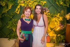 Tane Albuquerque e Márcia Travessoni