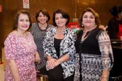 Ilda Velozo, Edinolia Correia, Suely Romero e Lila Leal