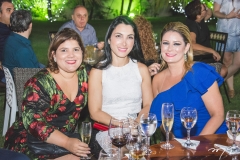 Gisela Vieira, Daniele Linheiro e Tatiana Luna