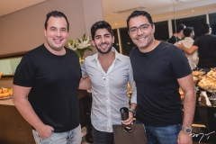 Alexandre Alcântara, Deib Otoch e Andre Laprovitera