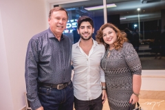 José Simões, Deib Otoch Neto e Jaqueline Simões