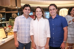 Iratuã Freitas, Denise Bezerra e Giácomo Brayner